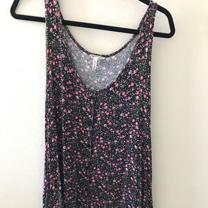 Flowery tank top